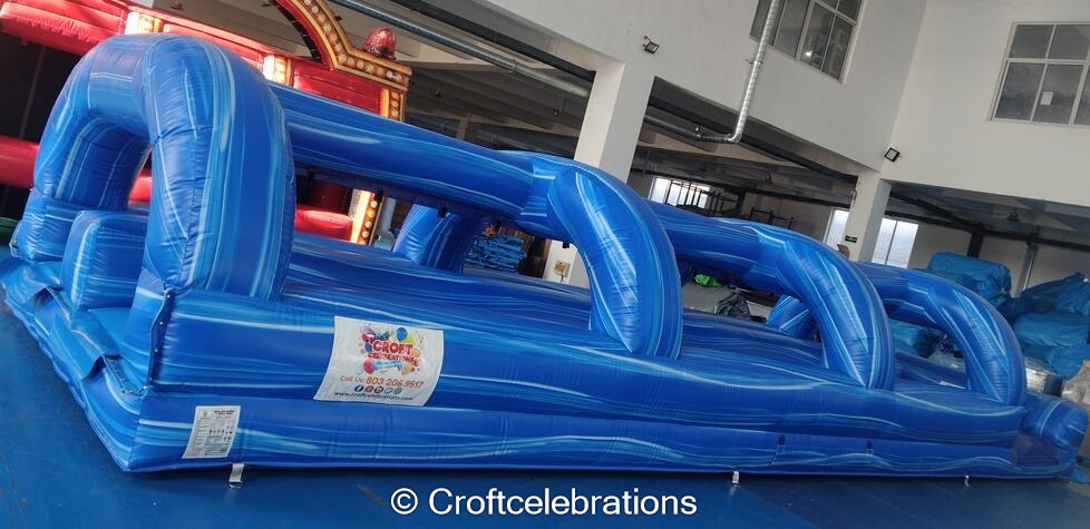 Double Lane Slip N Slide with pool - Hire in Lexington | Croftcelebrations